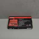 Egofine 46 Pieces 1/4 inch Drive Socket Ratchet Wrench Set, with Bit Socket Set Metric and Extension Bar for Auto Repairing and Household, with Storage Case