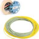 Maxcatch All-Purpose Trout Fly Line with Two Welded Loops, Weight Forward Floating Fly Fishing Lines Moss/Gold (WF5F-100FT)
