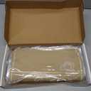 Plastic Bread Bags for Homemade Bread, Freezable Seal Tight Cellophane Bags for Loaves, SourdoughBagels (50 Packs) Orange, Large, Medium, Small