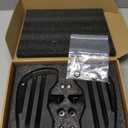Motorcycle Driver Floorboards Foot Pegs Fits for Indian Scout Sixty Bobber Replacement Part 2025-Up Black