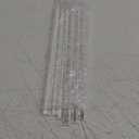 Patelai 6 Pieces 12 Inch Clear Acrylic Dowel Rods for DIY Crafts 0.5 Inch Diameter Acrylic Round Rods for Plant Stakes Curtain Pulls Retaining Shower