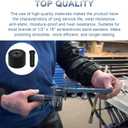 2 Pack 3037PAS Pneumatic Belt Sander Bearing Fits for Astro Pneumatic Tool Pulley Assembly with 1/2" x 18" 30 PCS Sanding Belts for Belt Sander Knife Sharpening Woodworking Metal Polishing