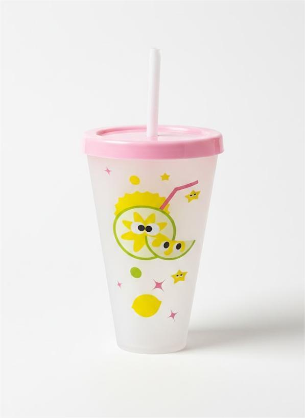 Pink Watermelon Water Bottle