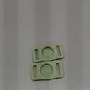 for Airtag Dog Collar Holder 2 Pack,Waterproof Collar Holder for Apple AirTag, Silicone Air Tags Case for Dog Collars (Light Green)