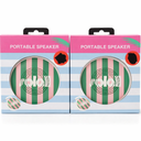 Soleil Portable Bluetooth Speaker 2 Pack