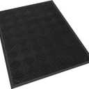 Front Door Mat, 48" x 36" Heavy Duty Indoor Outdoor Doormat