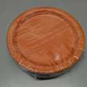 60Pcs Blue Cartoon Dog Birthday Party Supplies 9" Orange Blue Plates Puppy Tableware Set Disposable Colorful Polka Dots Paper Plates Dog Party Decorations for Kids Boys Girls Birthday Baby Shower