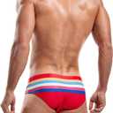 Men Swimwear Swimming Briefs Bikini Boxer Trunks Swimsuits Bathing Suits, Small