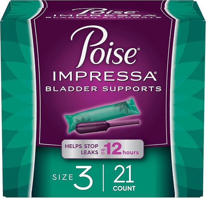 Posie Impressa Bladder Supports De Vessie Size 3, 21 count