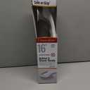 Safe-er-Grip Changing Lifestyles Suction Cup Grab Bars For Bathtubs & Showers; Safety Bathroom Assist Handle, White & Grey, 16 Inches