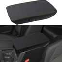 Center Console Armrest Cover for Subaru Crosstrek Accessories 2024 2025, for Impreza 2024 2025 Arm Rest Box Lid Protection Trim, Armrest Leather Interior, Middle Console Pad (Yellow Stitches)