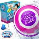 The Ultimate Pool Ball - Fill It with Water for Underwater Games - Outdoor Toys for Girls & Boys Age 6+ Tweens & Teens - Fun Easter Basket Stuffers for Kids - Top Spring Break Beach Holiday Essential (Pink/Purple 9 Inch Ball (14 Lbs Filled)