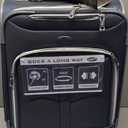 Olympia U.S.A. Tuscany 25-Inch Luggage Expandable Double 4 Wheel Spinner Suitcase with Front Zipper Pocket