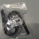 2 x Christmas Stocking Hooks,Non Slip Vinyl Coated Stocking Holder for Mantle Set of 4 Pack, Black Metal Stocking Hanger with Rubber Coated Stocking Hooks for Christmas Party Decorations