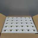 Tioncy 30 Set 3. 9"*2. 76" White Ceramic Bud Vases Bulk Boho Wedding Centerpieces White Ceramic Vases for Dry Flowers Pampas Grass Home DIY Wedding Table Decor (Stylish)