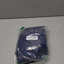 Verdusa Women's Chiffon Halter Drop Waist Wedding Guest Dresses Ruffle Summer Mini Dress Brunch Outfits (Dark Blue) Small