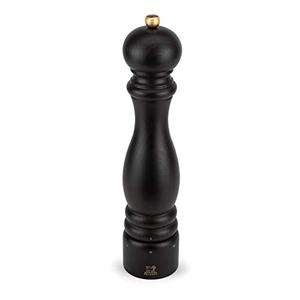 Pepper Mill, u'Select, Wood, Chocolate Finish, 30 cm - 12 in, Black