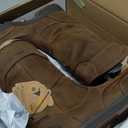 Georgia Boot Athens SuperLyte Waterproof Wellington Pull-On Boot (12 Wide, Brown)