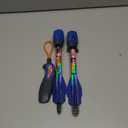 Toy Rocket Launcher for Kids: Best Outdoor Toys Slingshot Rockets Launchers Air Foam Rockets Games for Boys & Girls All Ages. Party Favor Easter Basket Stuffers & Great Gifts for Ages 8 9 10 11 12 + (Blue)