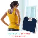 Adamson A21 Analog Scales for Body Weight - Up to 300 LB - New - Anti-Skid Rubber Surface - Large Numbers - Analog Bathroom Scale - Affordable - Durable with 20-Year Assurance - Blue
