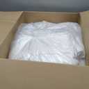 EASELAND Queen Size Down Alternative Comforter - Quilted Duvet Insert for All Seasons, Soft Lightweight with Corner Tabs, Summer Winter Warm Bedding, White 8888 Inches