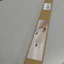 100% Blackout PVC Light Blocking Strips for Window Shades and Blinds, Block Light Along The Sides of Blackout Blinds, Easy to Install. (White 58" 2pc)