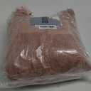 EVERGRACE Soft Chenille Throw Blanket for Couch, Cozy Plush Fuzzy Decorative Chenille Knit Throw Blanket with Tassels, Lightweight Blanket and Throws for Bed Sofa Gift Home Decor, Khaki 50"x60"