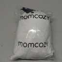 Momcozy Baby Wrap Carrier, Easy to Wear Infant Carrier Slings, Lightweight Hands Free Baby Sling, Adjustable Baby Carriers for Newborn to Toddler 8-35 lbs, Deep Grey