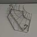 Corner Sink Organizer, Silver Stainless Steel Sponge Holder with Towel Bar, Self-Adhesive Kitchen Storage Rack