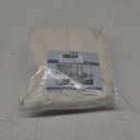 H.VERSAILTEX 100% Waterproof Bar Stool Cover Stretch Counter Stool Pub Chair Slipcover for Dining Room Removable Soft Thick Solid Fleece Fabric Bar Stool Slipcovers Set of 4, Ivory