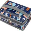 FlowFly Small Insulated Lunch box Portable Soft Bag Mini Cooler Thermal Meal Tote Kit with Handle for Work & School (Alpaca)