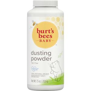 Burt's Bees Baby Dusting Powder, 100% Natural Origin Baby Powder Talc-Free, 7.5 oz. Bottle