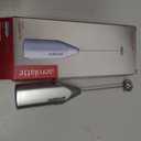 Aerolatte Steam-Free Milk Frother, Satin Finish, 18/8 Stainless Steel Whisk, BPA-Free Plastic Housing, Batteries Included