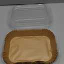 Air Fryer Liners for bella 4Qt Slim Air Fryer, Bella Air Fryer Accessories, Parchment Paper Liners Disposable Rectangular for Ninja Foodi 2-Basket, Instant Pot Vortex Plus, Power XL Vortex(100Pcs) (Rectangle)