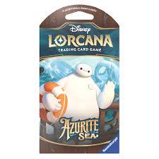 Disney Lorcana Trading Card game 12 Random Game Cards Azurite Sea 3 Pack