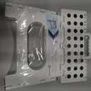 Handy Laundry Folding Lightweight Step Stool - Sturdy Enough to Support Adults and Safe Enough for Kids - Opens Easy with One Flip - Great for Kitchen, Bathroom or Bedroom (White - 9 Inch)