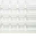 Humble Crew Toy Storage Organizer with 20 Removable Storage Bins for Kids Playroom, 4-Tier Toddler Toy Organization, White/White