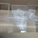 6 Pcs Acrylic Donation Box with Slot, 6 x 5 x 5 Inch