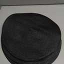 AHHFSMEI Round Braided Placemats 15 Inch Round Table Mats for Dining Tables Natural Woven Heat Resistant Place mats Set of 6 (Black)