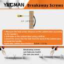 5 Pack 3 Inch (76mm) Kitchen Cabinet Handles Arch Twisted Matte Black Farmhouse Drawer Pulls Bedroom Furniture Hardware Cupboard Dresser Pulls for Bathroom