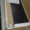 FURINNO Simplistic Study Table, Espresso, 31.3" X 15.4"