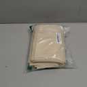 Marubhumi Cotton Cloth Dinner Napkins Set of 12, 18x18 Natural Premium Quality Mitered Corners Cotton Blend Wedding and Cocktail Napkins, Machine Washable (Cream)