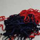 500 Pack Bulk Lanyards for ID Name Badges Holder Flat Lanyards with Hook Clip Swivel for Office School Accessories (Multi Colors)