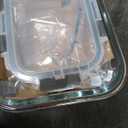 VERONES 10 Pack Glass Meal Prep Containers, Airtight Glass Lunch Containers, Stackable Glass Food Storage Containers Set with Lids,Exclusive of BPA,for Microwave, Oven, Freezer & Dishwasher,Grey