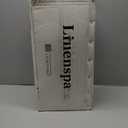 Linenspa Memory Foam Mattress Topper - 2 Inch Gel Infused Memory Foam - Plush Feel - Cooling and Pressure Relieving - CertiPUR Certified - Dorm Room Essentials - Twin XL Size