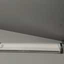 Grandekor No Tools No Drill Cordless Cellular Shades,28.5" W × 64" H,Light Filtering Honeycomb Blinds for Indoor Windows,UV Protection Privacy No Drill Blinds for Home,Door,White