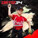 Ortiz34 Youth T-Ball Set, 25 Signature Aluminum T-Ball Bat with -10 Drop, Foam Core T-Ball, 9 Lightweight Youth Glove, Vibrant Graffiti Print, One Size