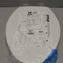 KOHLER Brevia Slow Close Elongated Toilet Seat, White