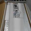 AX WABER Universal Floor TV Stand with Mount 70 Degree Swivel 9 Level Height Adjustable and Space Saving Design for Most 27 to 65 inch LCD, LED OLED TVs, Perfect for Corner & Bedroom White AX1006TW