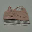 Fruit of the Loom Women's Spaghetti Strap Cotton Sports Bra - All-Day Comfort & Easy Movement - Fashion Colors (34)